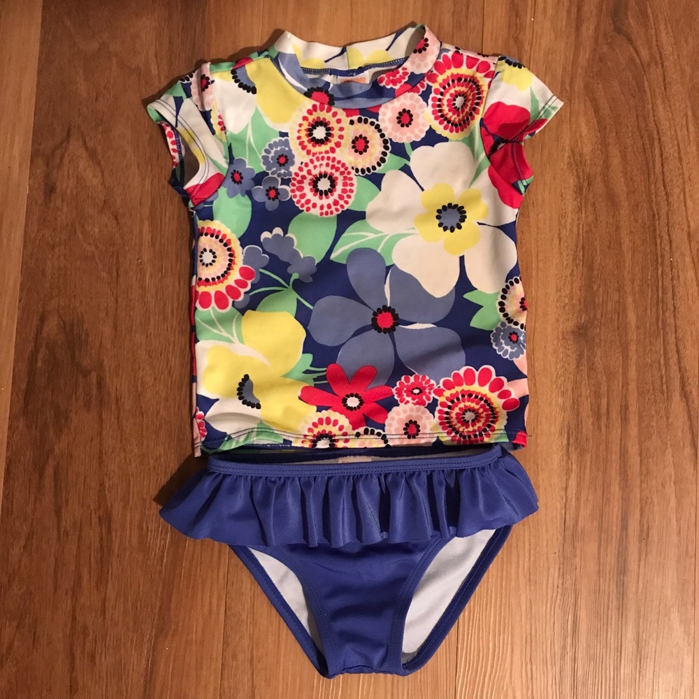 Gymboree Rashguard Swimsuit- 2T