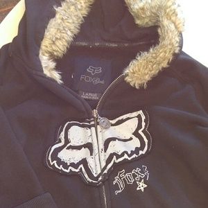 Fox hooded sweatshirt