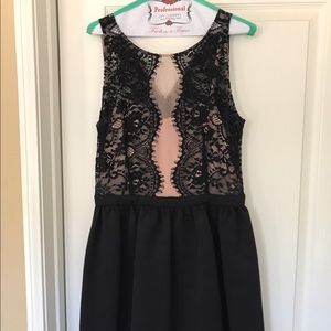 Black Lace Cocktail Dress - Worn Once