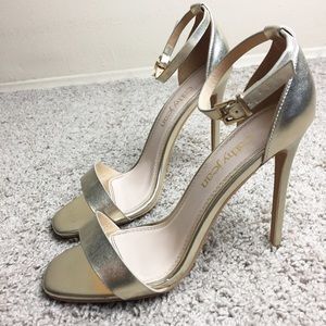 Champagne Gold Single Sole Heels