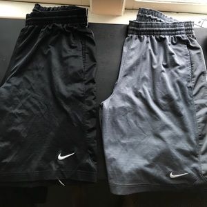 2 in 1 - Nike Men's Basketball Shorts Size M