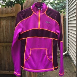 FILA sport pullover Sz small
