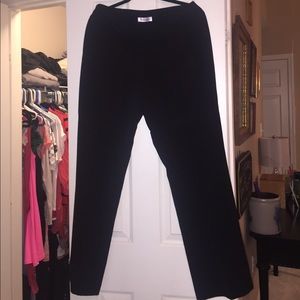 Dress Barn career wear black dress pants.