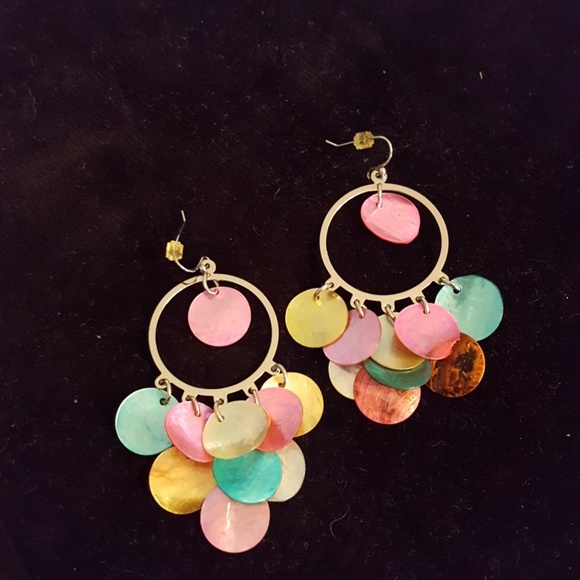 🧡Harlequen Earrings 🧡 - Picture 1 of 1