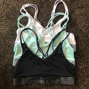 Set of Calvin Klein Sports Bras