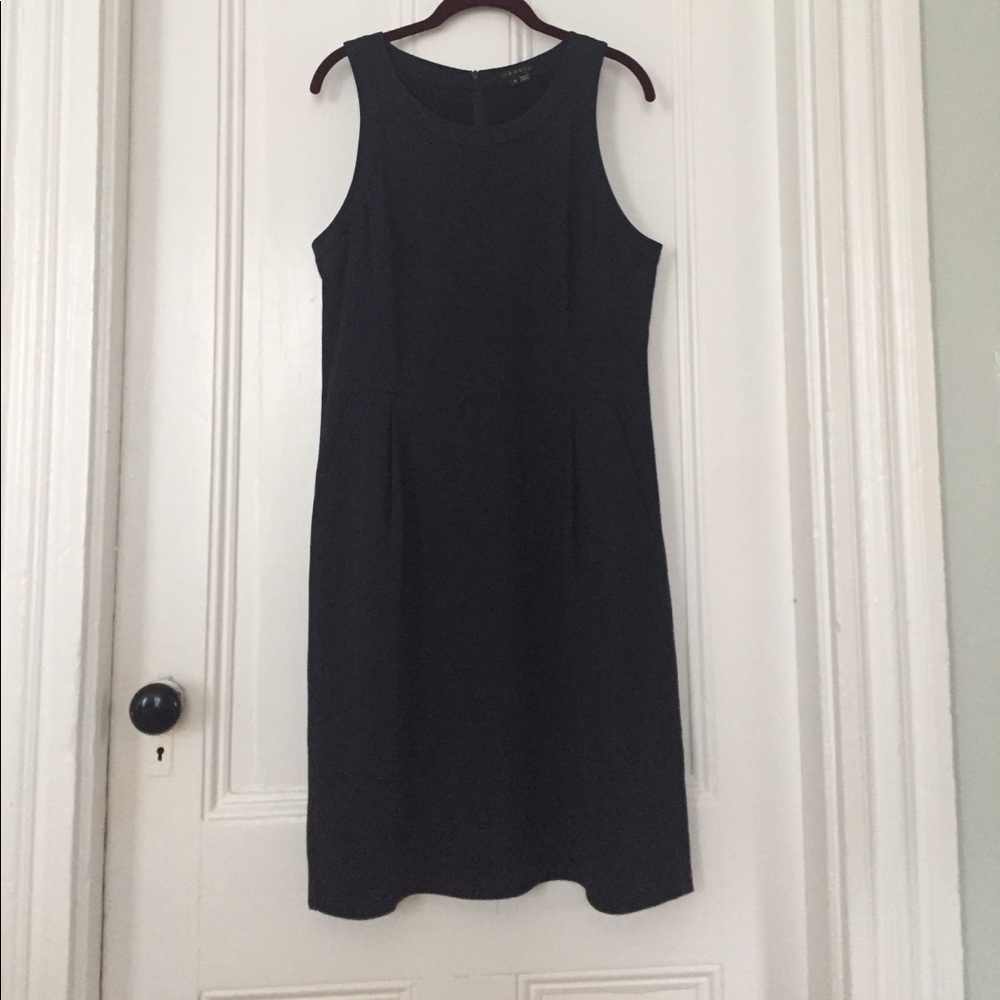 Theory Navy Stretch Office Dress 10