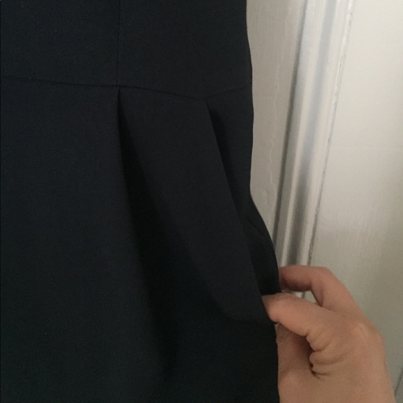 Theory Navy Stretch Office Dress 10 - Picture 3 of 4