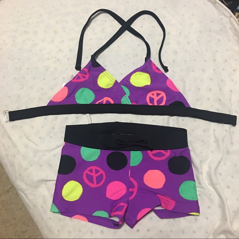 Girls Swim suit (two piece)