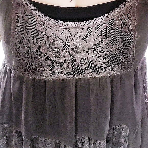 Intimately free people small sheer grey dress - Picture 7 of 8