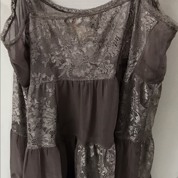 Intimately free people small sheer grey dress - Picture 8 of 8