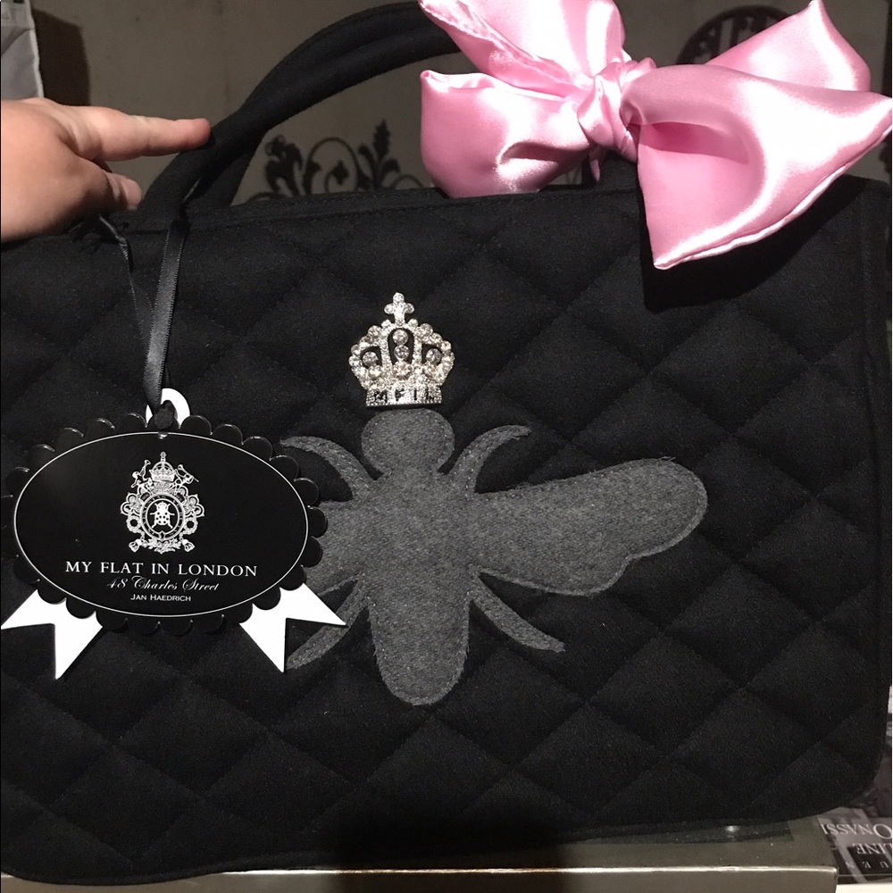 My flat in London wool bag