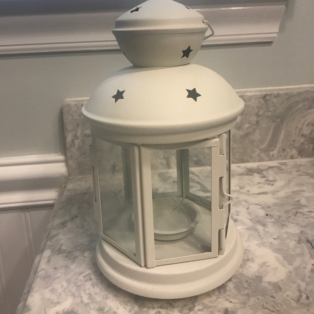 IKEA white lantern NEW