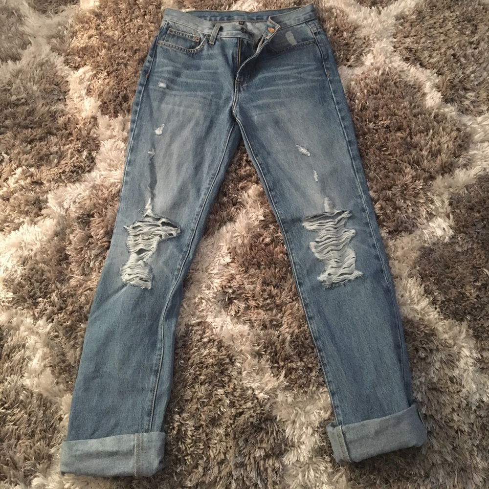 LF blue jeans