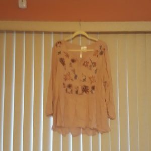 Forgotten Grace Blush Top