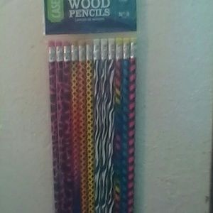 Wood pencils