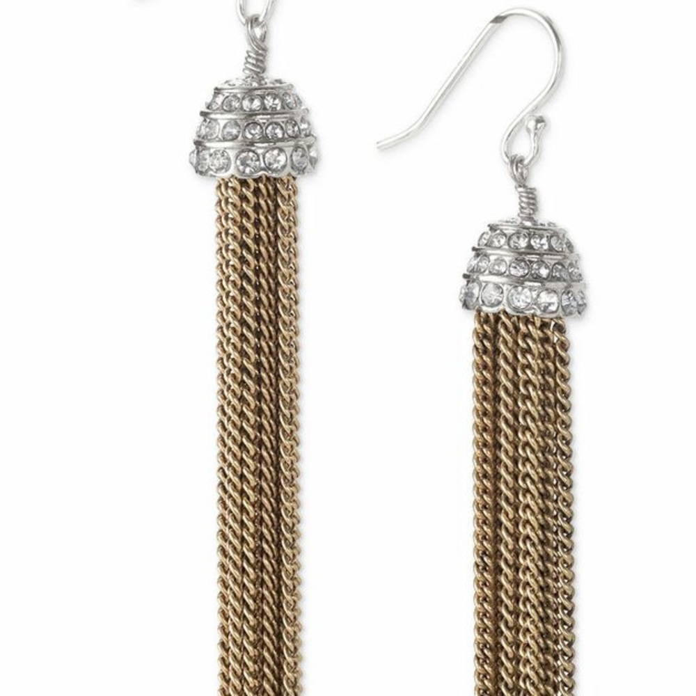Stella and Dot Milana Tassel Earrings