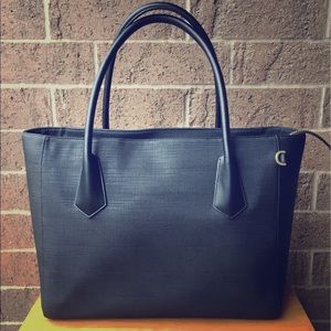 NWOT Dagne Dover 15" Black Legend Tote