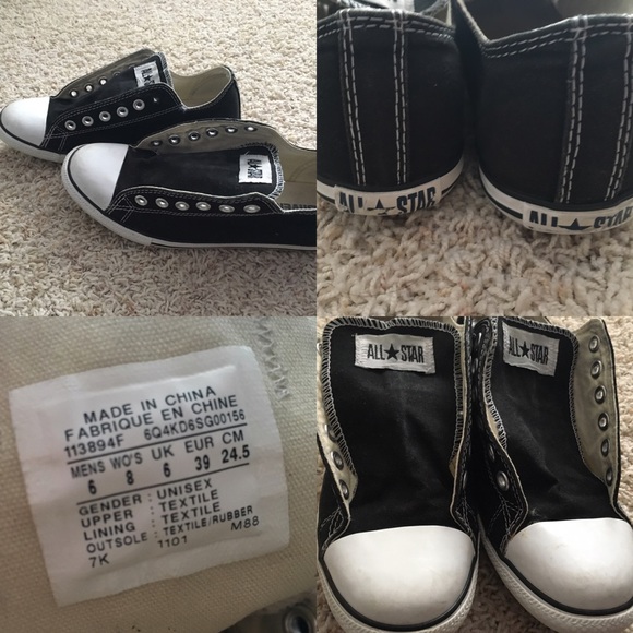 Rare Black Converse - Picture 2 of 2