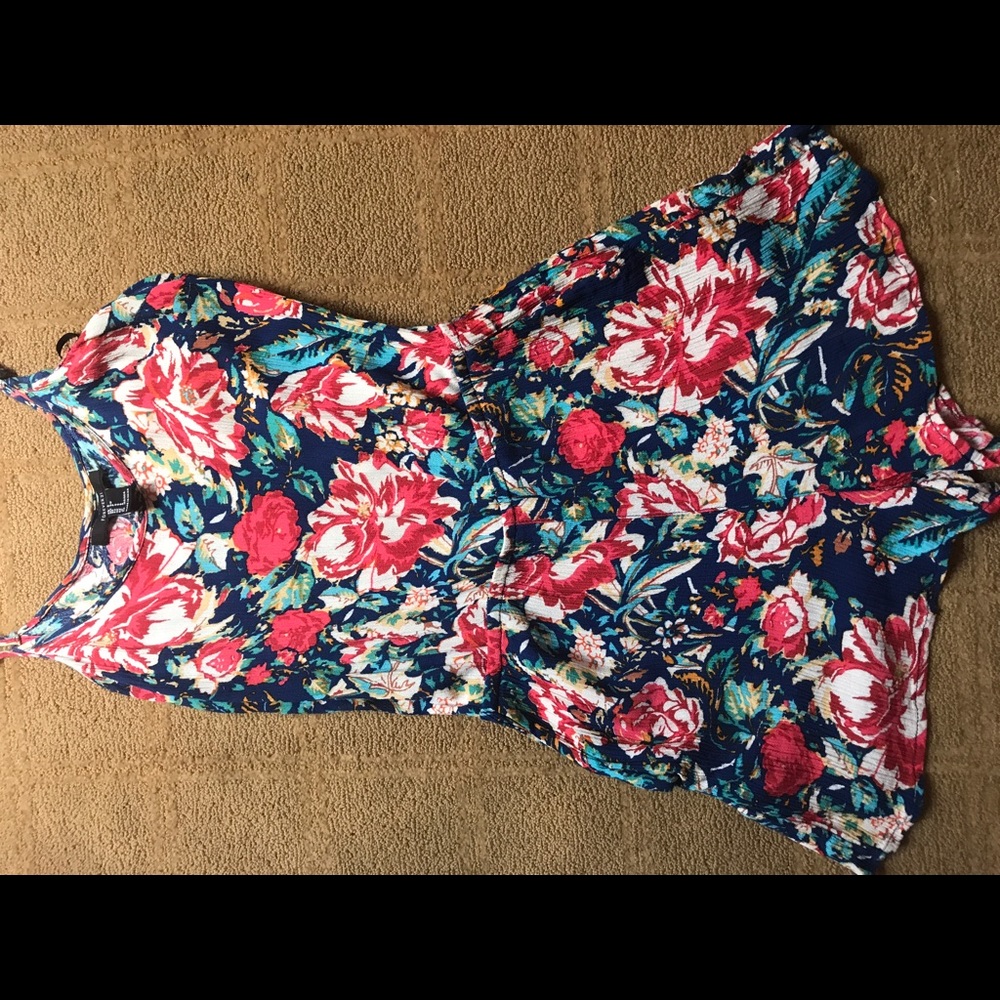 Floral romper