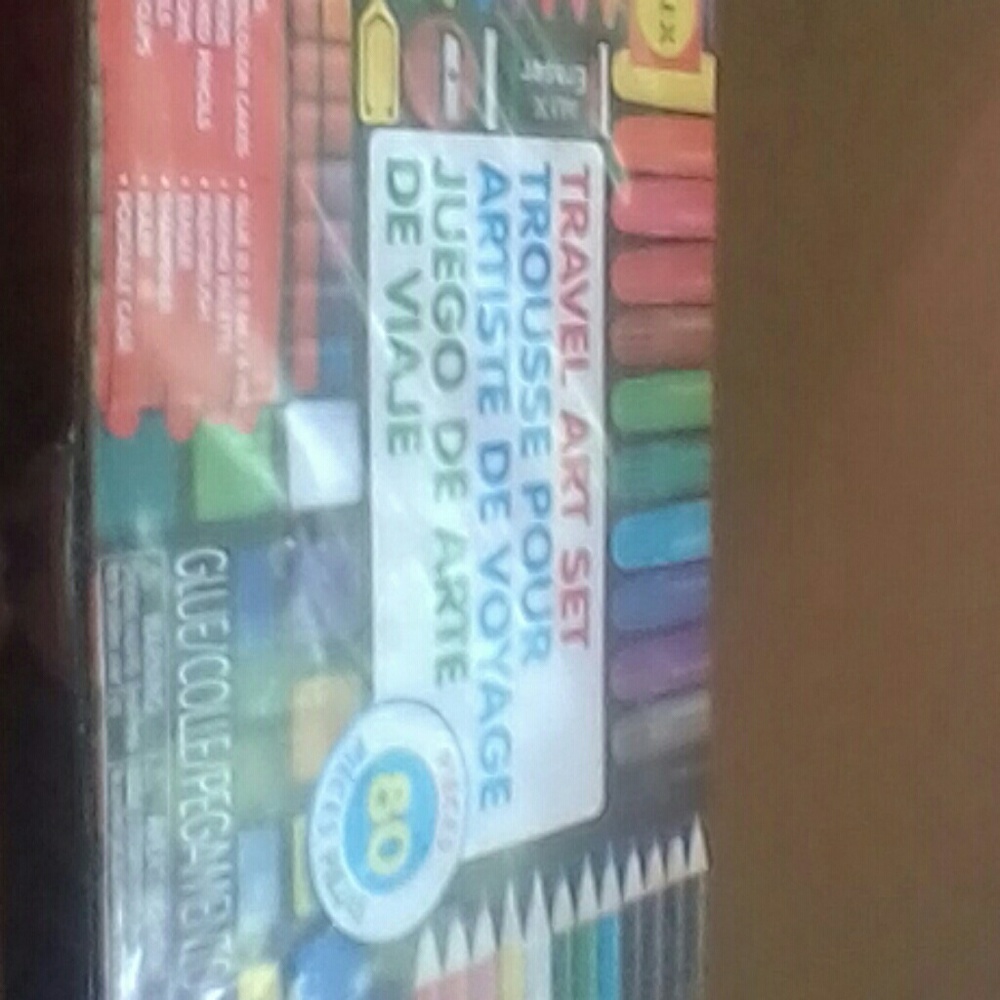Travel art set