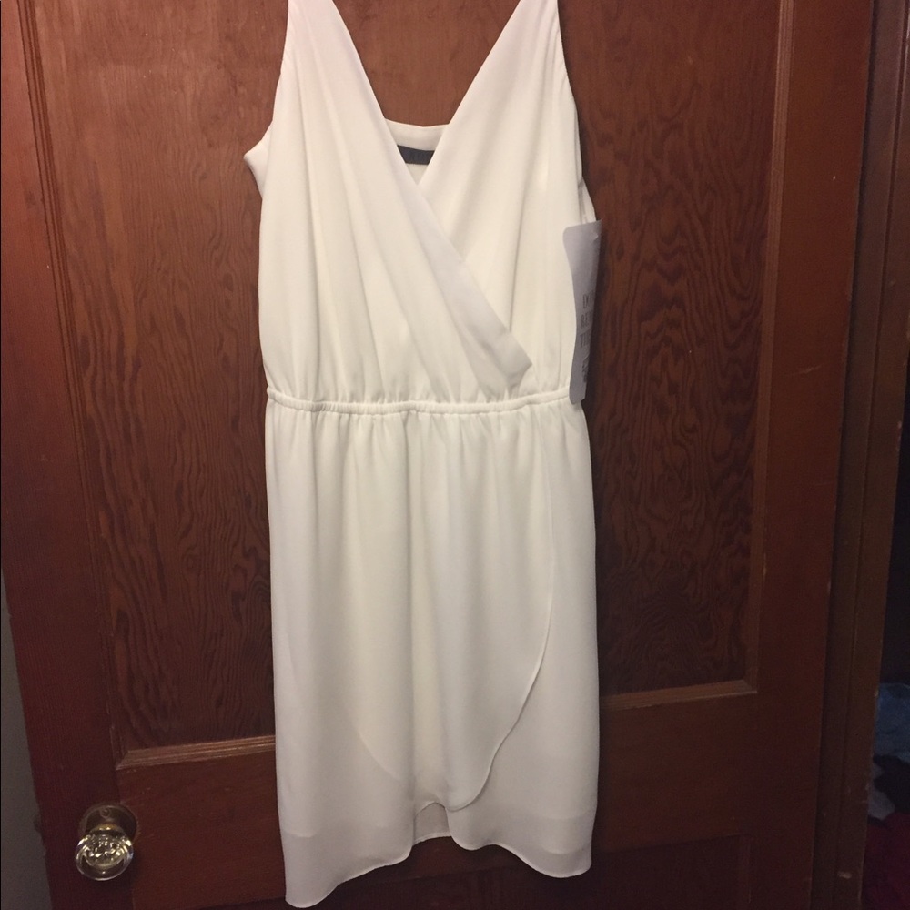 White cocktail or wedding dress