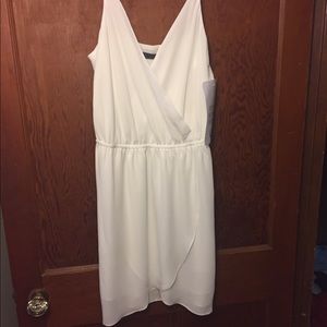 White cocktail or wedding dress