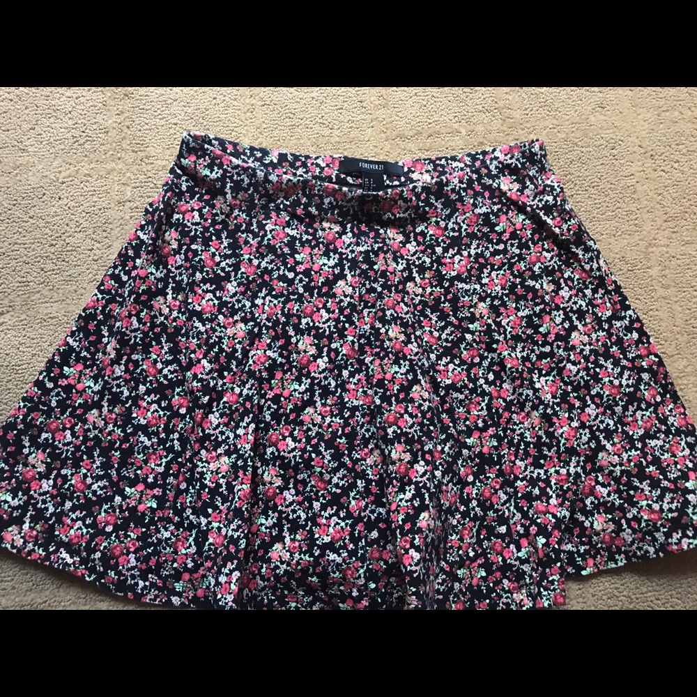 Floral skirt