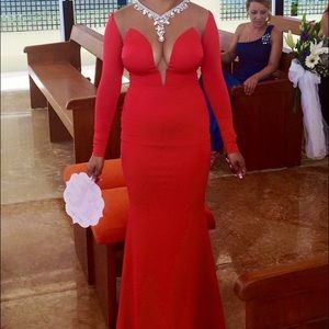 Prom dress wedding guest gown