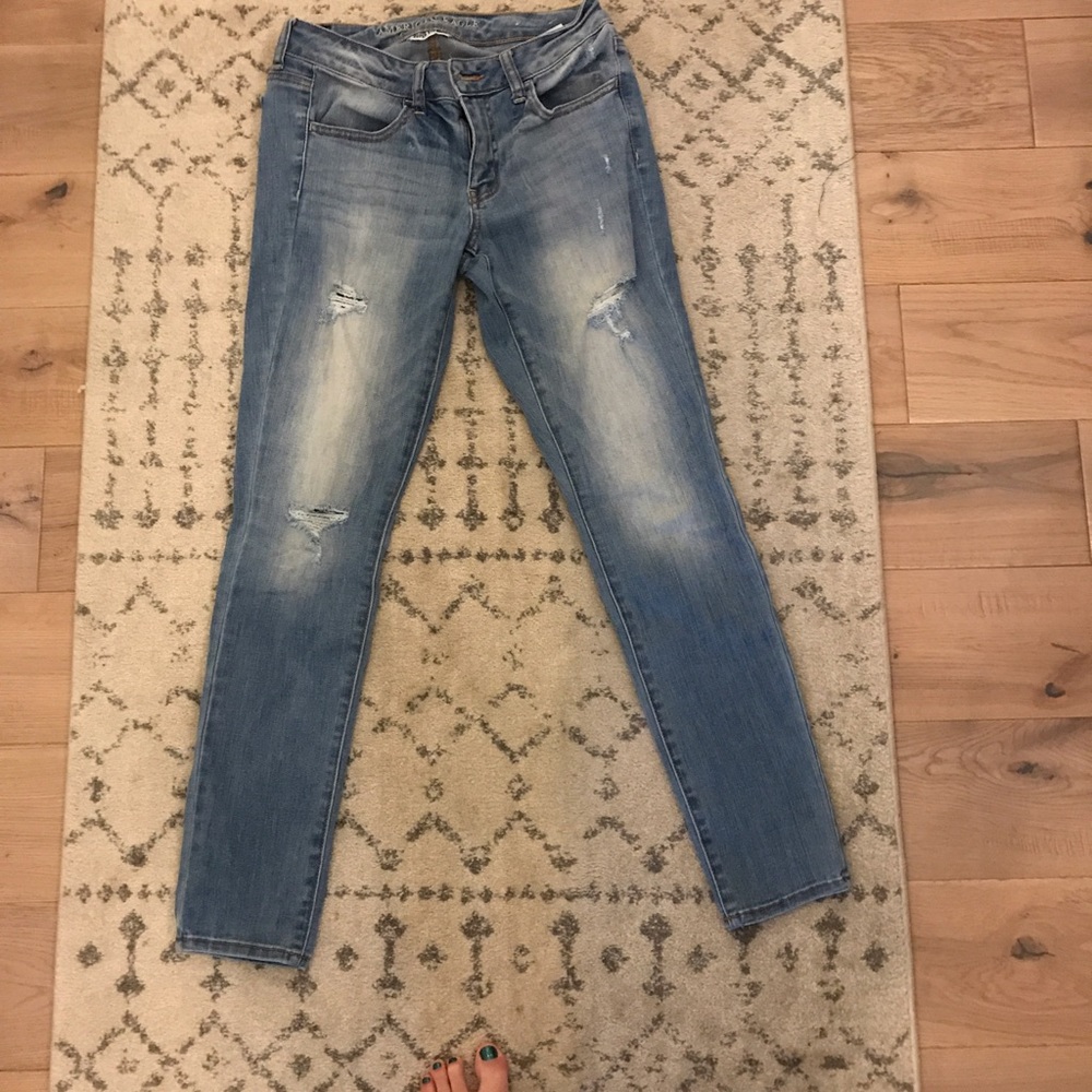 Stretch skinny jeans