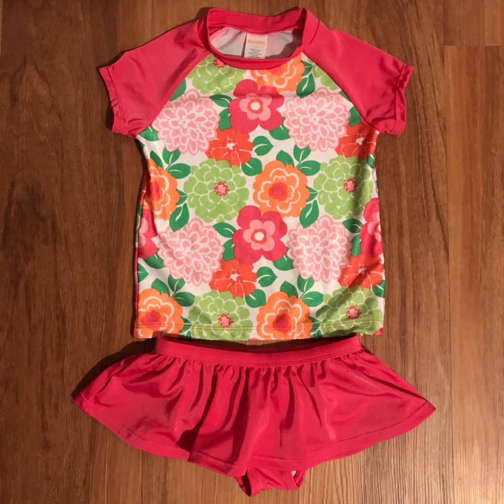 Gymboree Rashguard Swimsuit- 5T