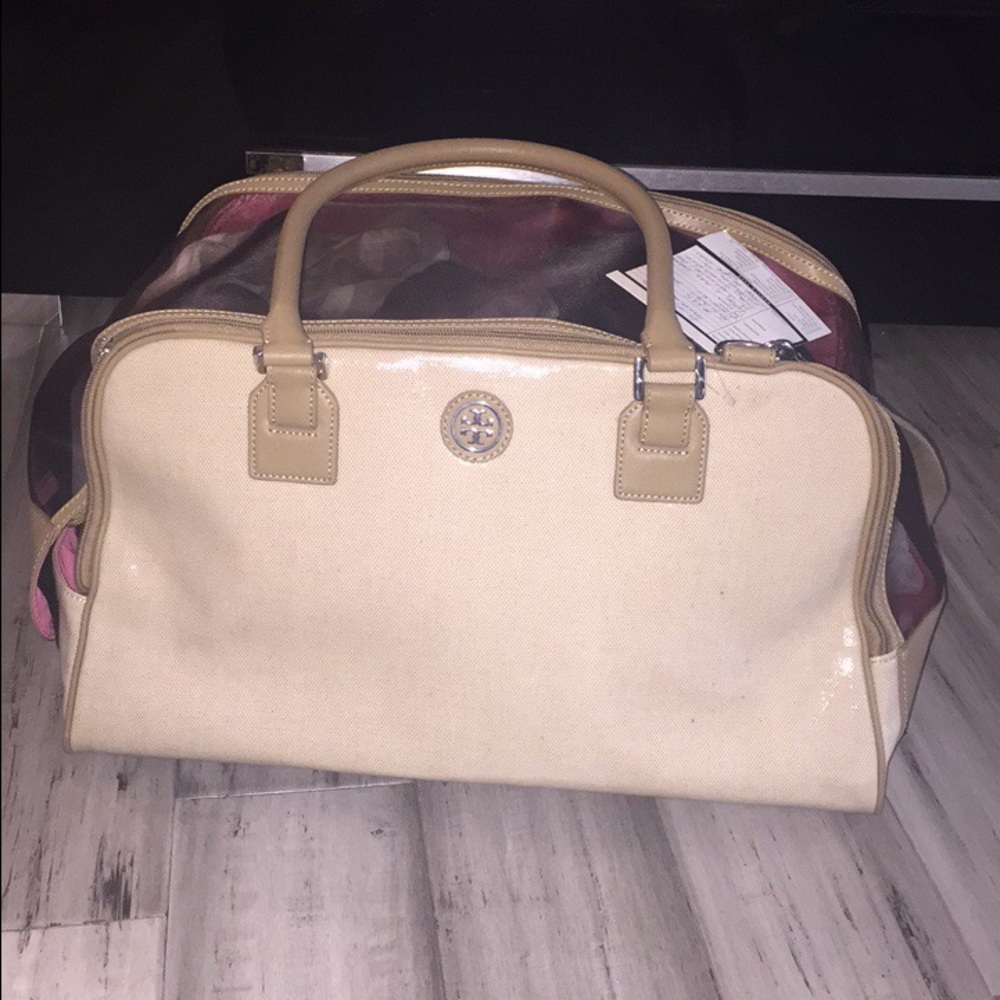 Tory butch dog bag