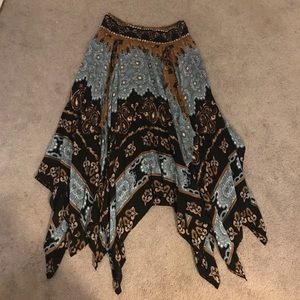 Free people long skirt
