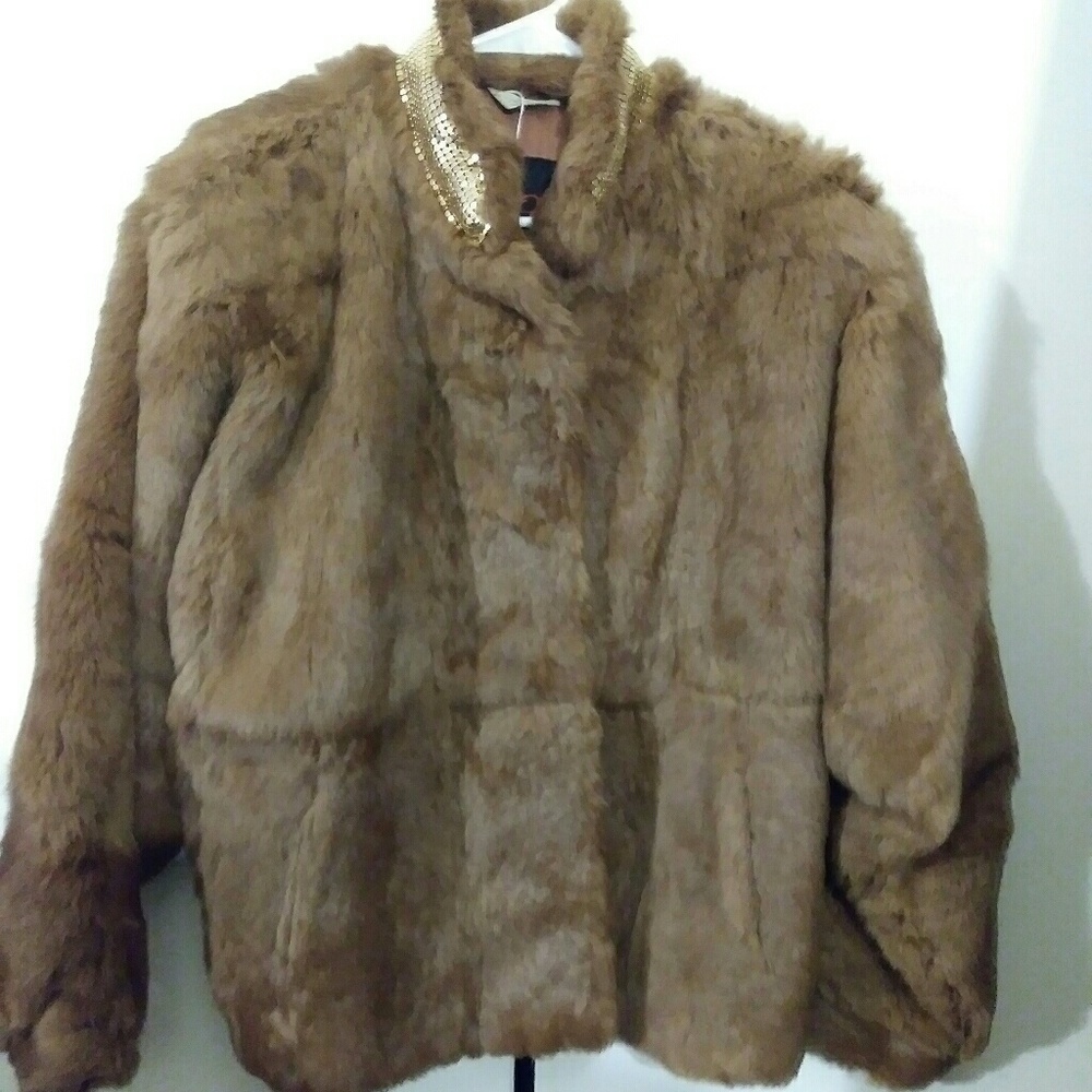 Fox fur jacket