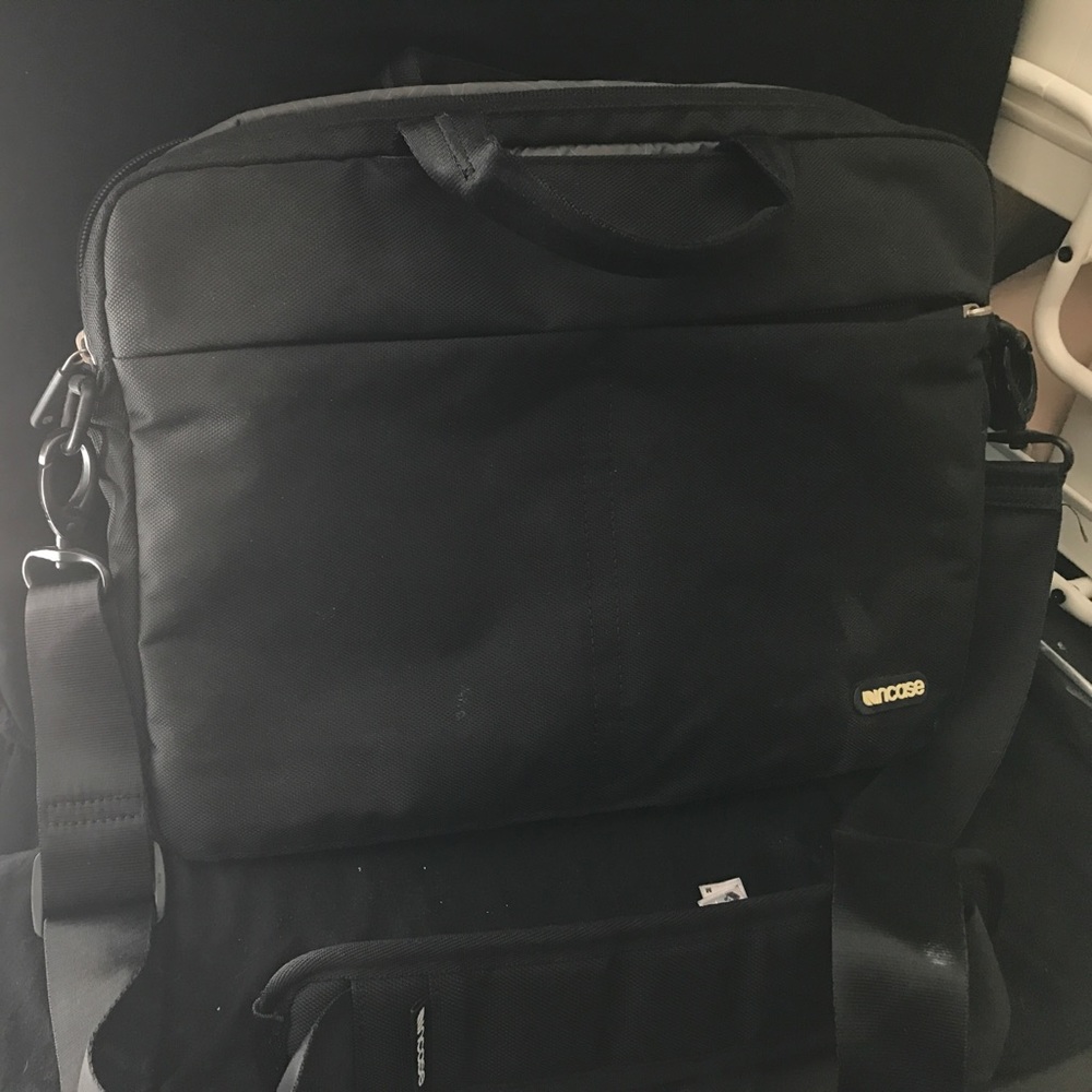 Incase black 13" laptop bag