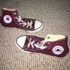 Maroon High Tops