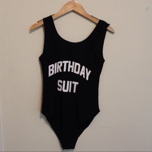 Birthday Suit One Piece