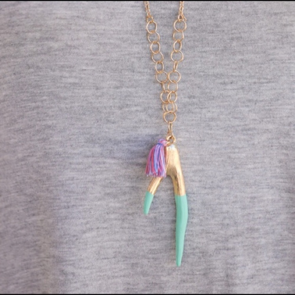 ‼️LAST ONE Antler w/ Fringe Earrings Set