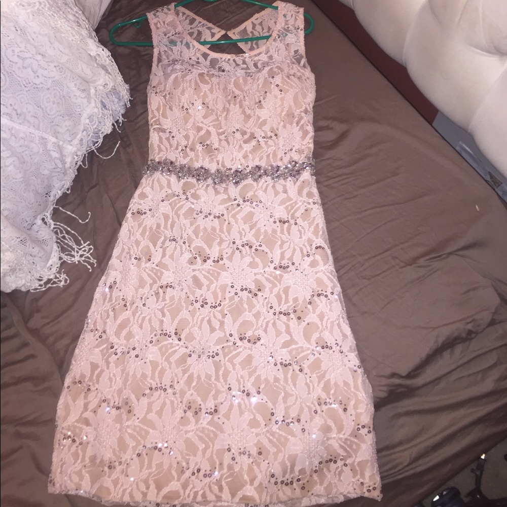 Pink dress