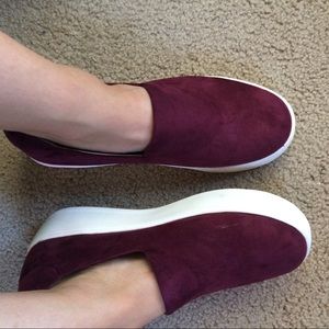 Steve Madden slip on platforms