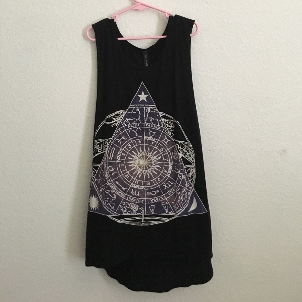 A Black Astrology Full Tilt Tank Top