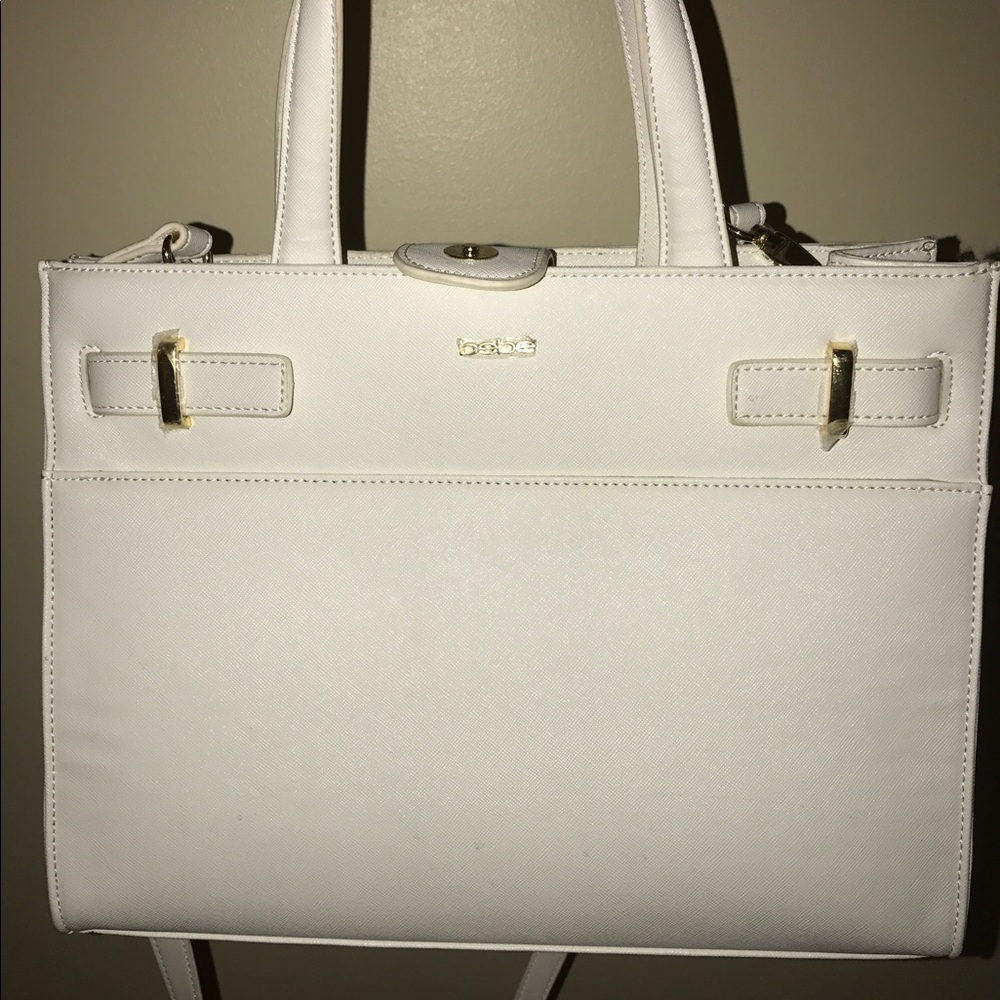 White purse
