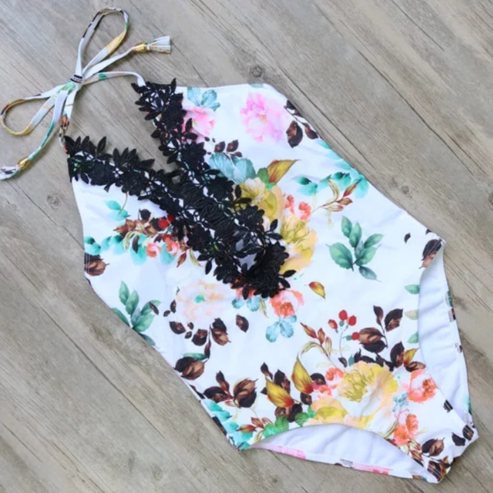 Floral one piece