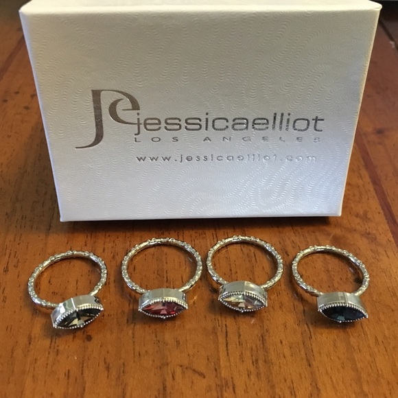 Jessica Elliot beautiful marquis solitaire ring 💍 - Picture 2 of 2