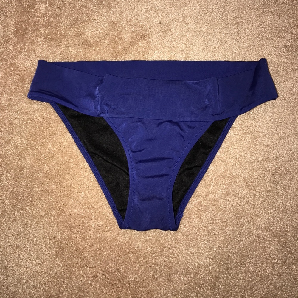 Purple bathing suit bottom