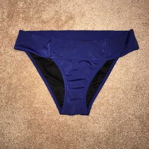 Purple bathing suit bottom
