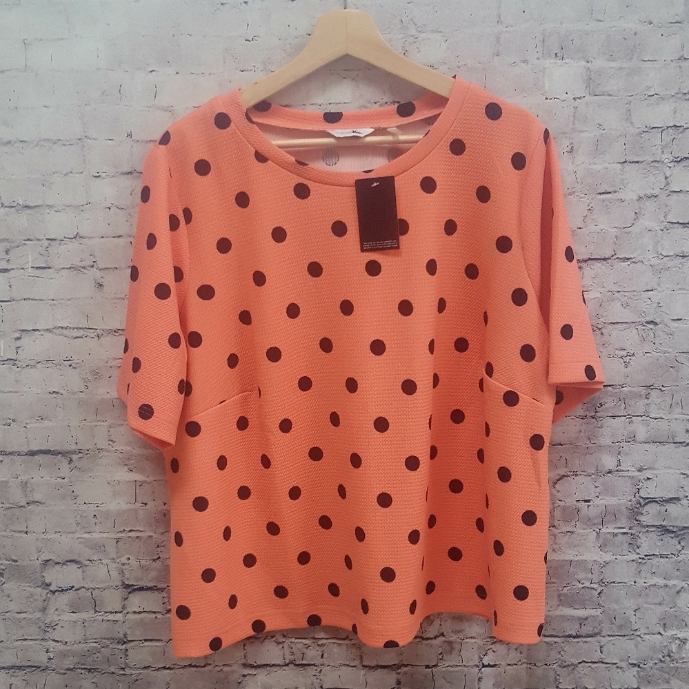 NEW LABEL BE POLKA DOT SHIRT