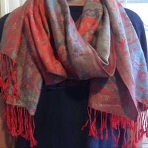 Long Paisley scarf
