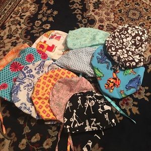 Great bundle of surgical scrub cap/chemo caps