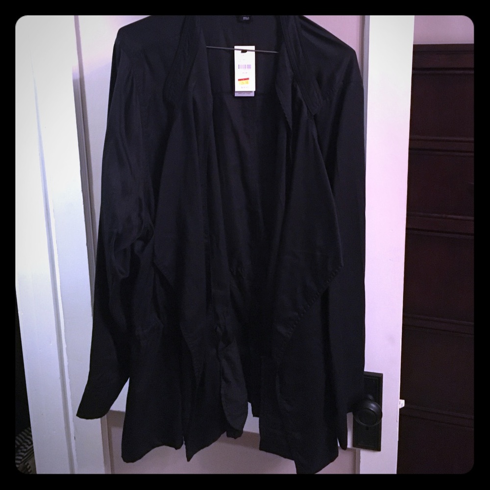 Lane Bryant Plus size hobo jacket black