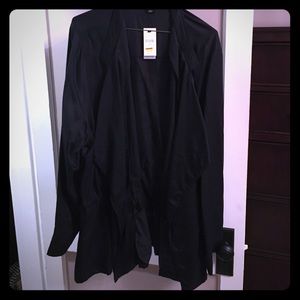 Lane Bryant Plus size hobo jacket black